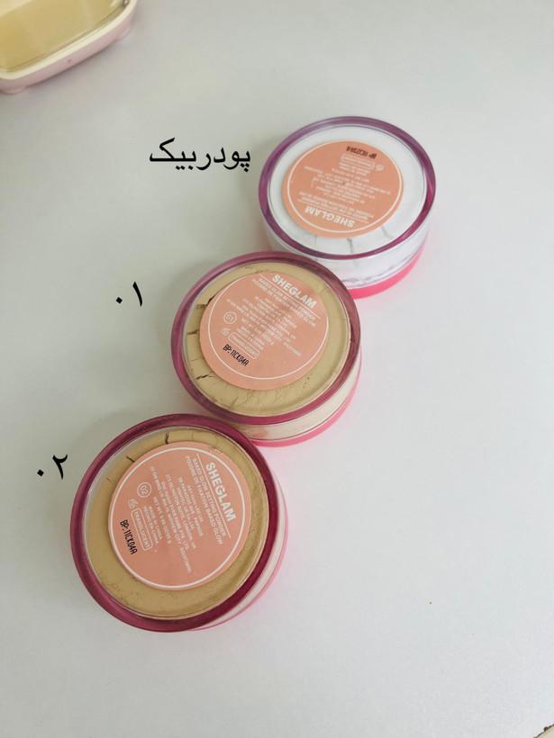 پودرفیکس طرح sheglam